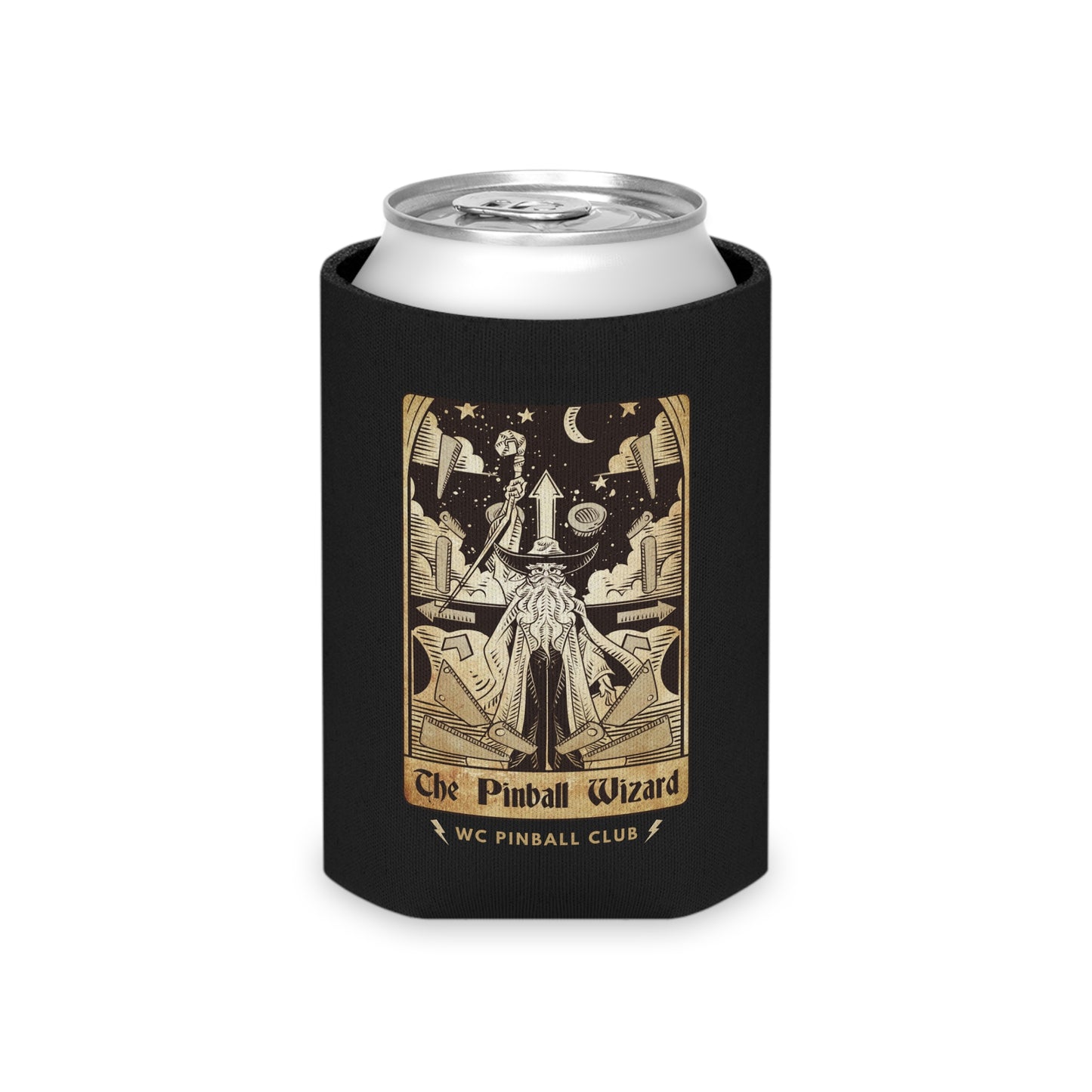 The Pinball Wizard Tarot Koozie