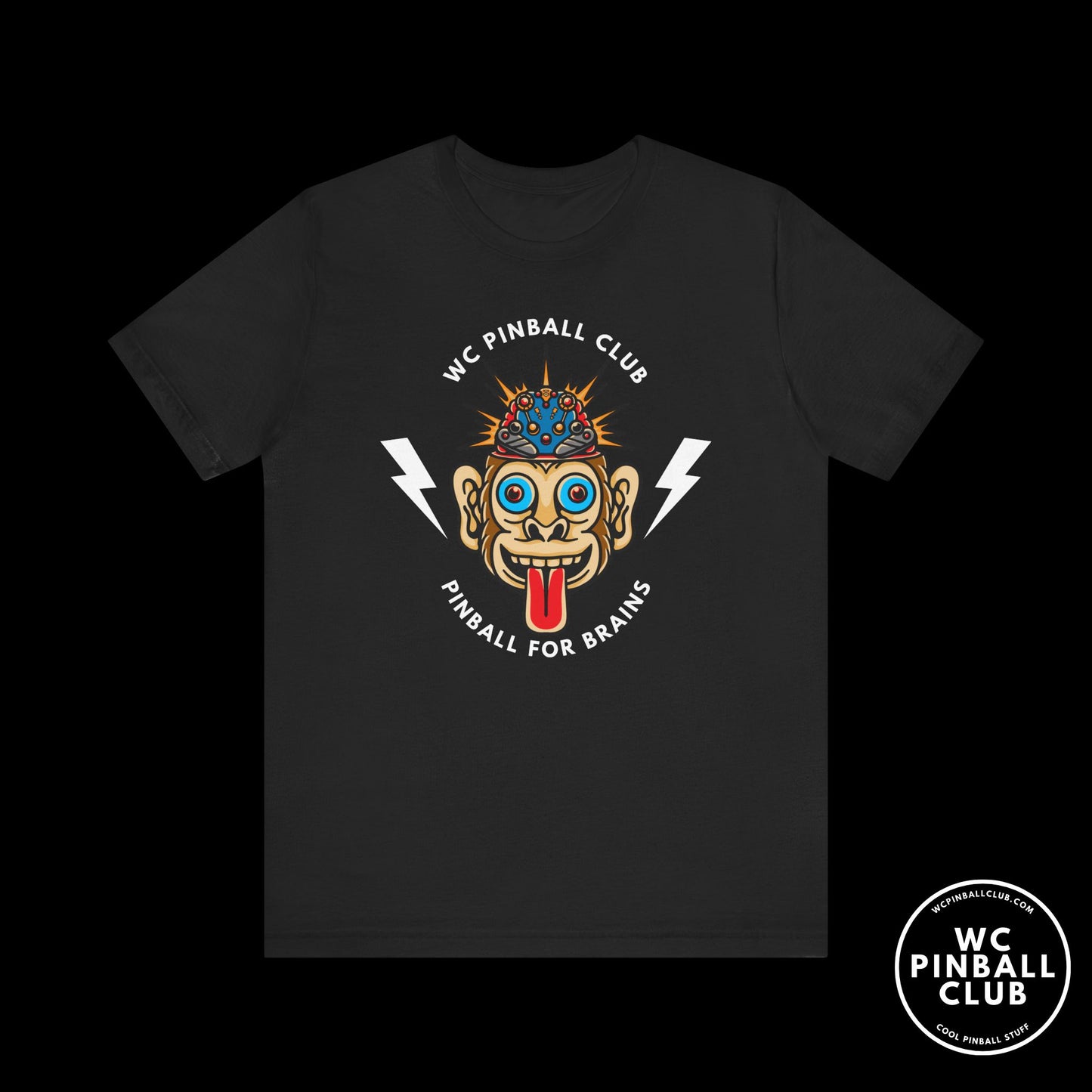 Pinball For Brains - Premium Pinball Tee