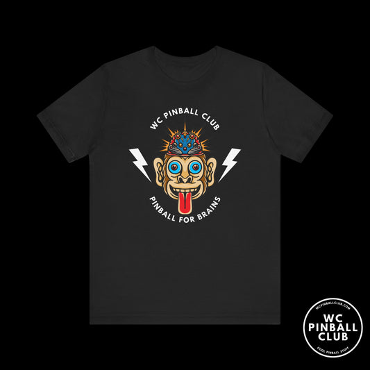 Pinball For Brains - Premium Pinball Tee