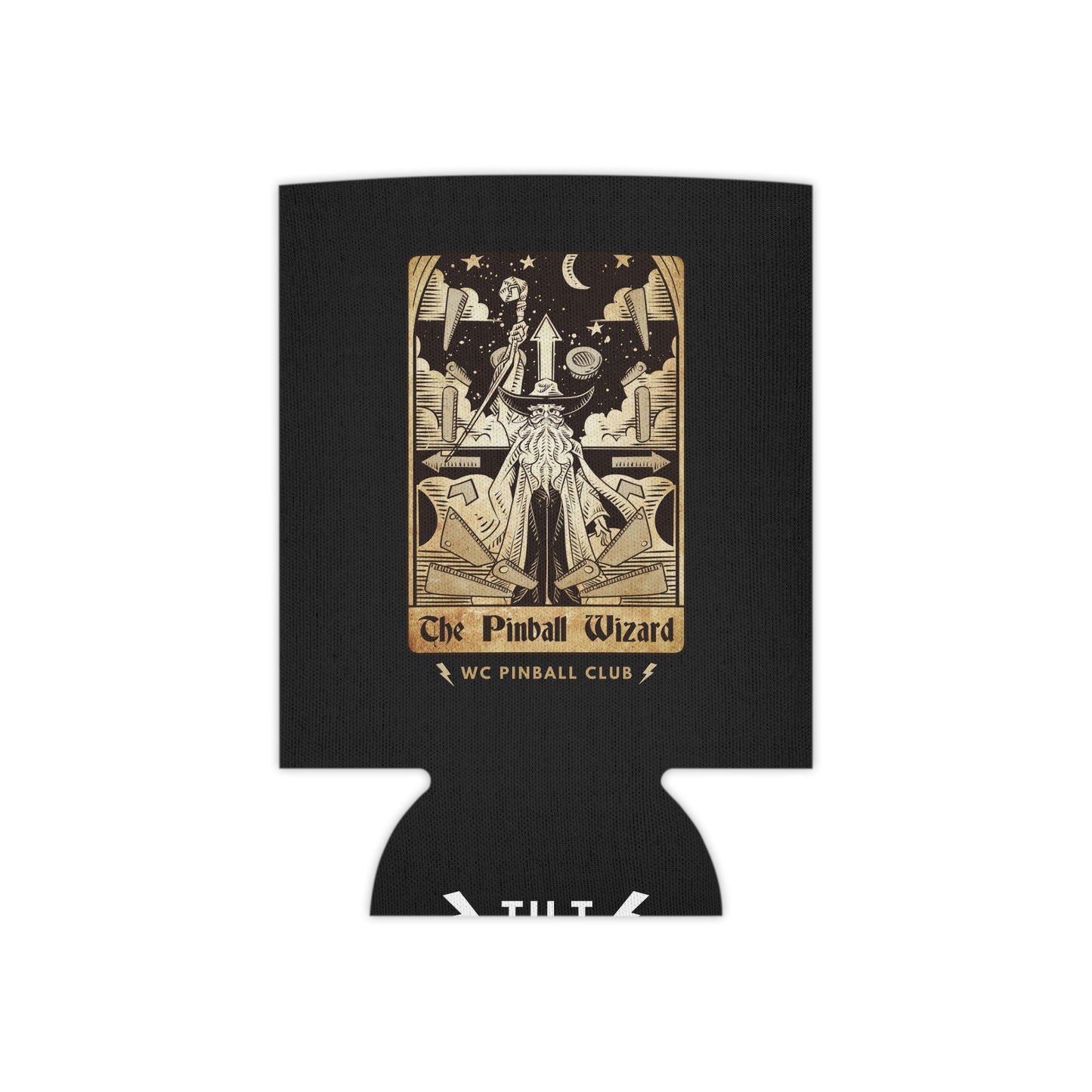 The Pinball Wizard Tarot Koozie