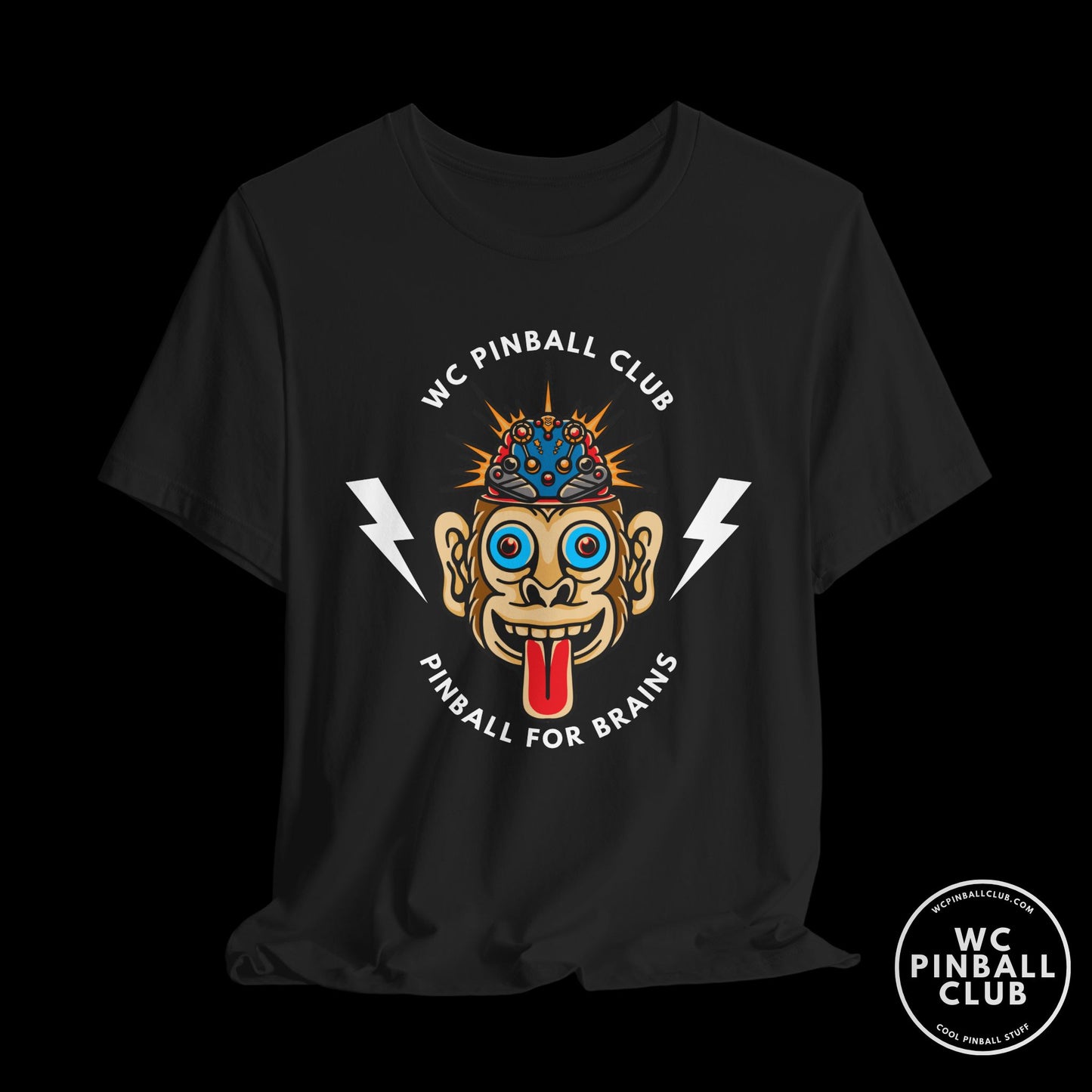 Pinball For Brains - Premium Pinball Tee