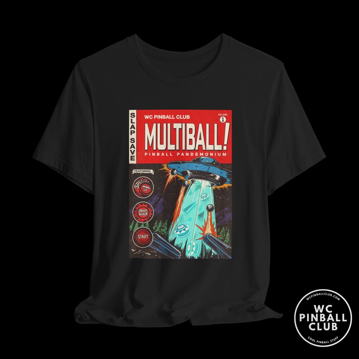 Multiball! - Premium Pinball TShirt