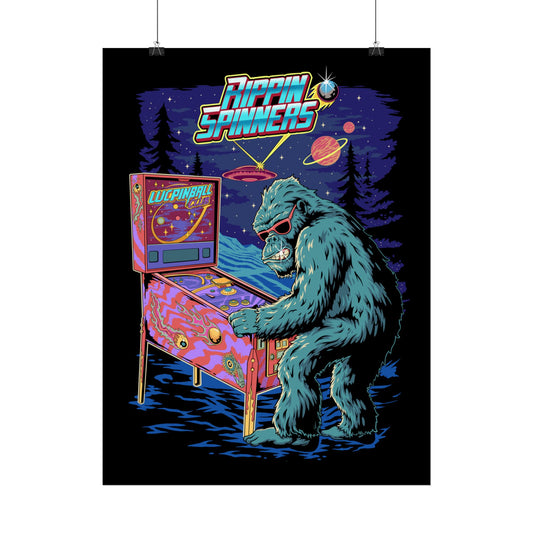 Rippin Spinners - 18"x24" Rolled Poster